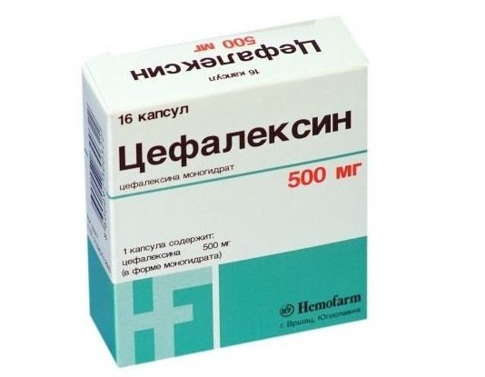 Антибиотик Цефалексин