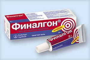 Финалгон мазь Упаковка финалгона