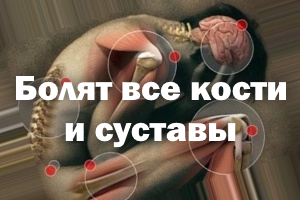 Болят все кости и суставы - причина Болят все кости и суставы - источники