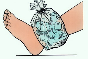 Поменять Приложите лед