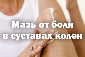Мазь от боли в суставах колен Мазь от боли в суставах коленок