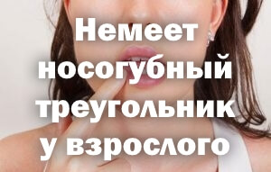 Онемел носогубный треугольник у взрослого - причины Немеет носогубный треугольник у взрослого - причины