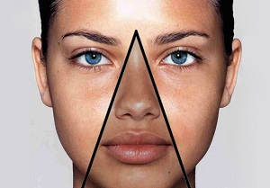 Носогубный треугольник Треугольник нос, губы, подбородок