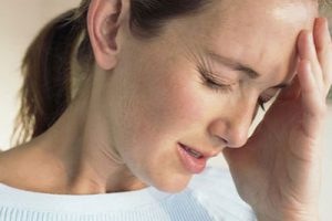 Парестезия части личика