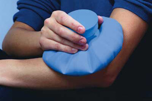 Лед Лед к ушибу