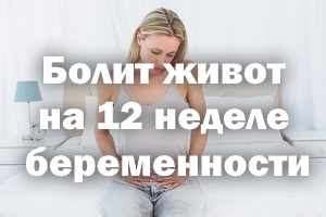 Болит живот на 12 неделе беременности Болит животик на 12 неделе беременности